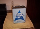 VINTAGE CHAPLIN C.M.O.TWO GALLON MOTOR OIL CAN - EMPTY — photo 3
