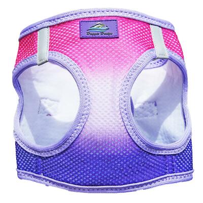 Doggie Design Choke Free No Pull Dog Harness Ombre Raspberry Sundae XXS-3XL NEW