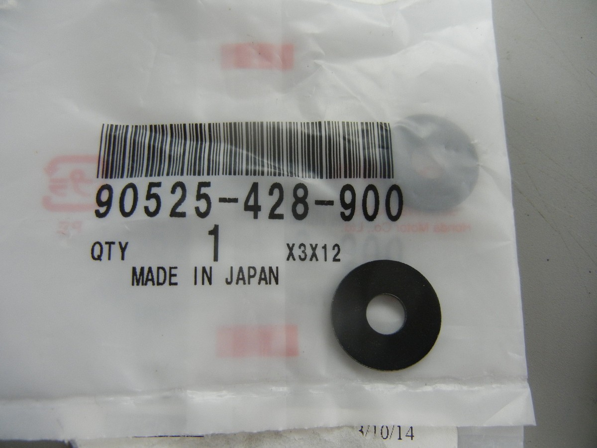 NOS Honda Plain Washer CB100 CB900 CBR600 CBR900 CBR1000 90525-428