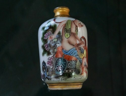 BOTELLA ERÓTICA DE TABACO, ANTIGUA, ERÓTICA CHINA colección antigua - Imagen 1 de 12