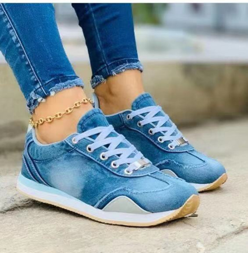womens denim tennis shoes