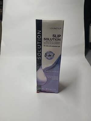 Polygel Slip Solution Liquid 120ml Poly Nail Gel Anti-stick Imperfect Box