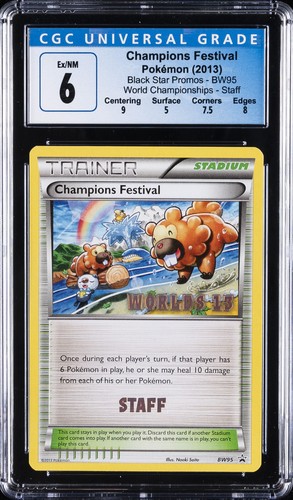 Champions Festival graded CGC 6 for sale on eBay