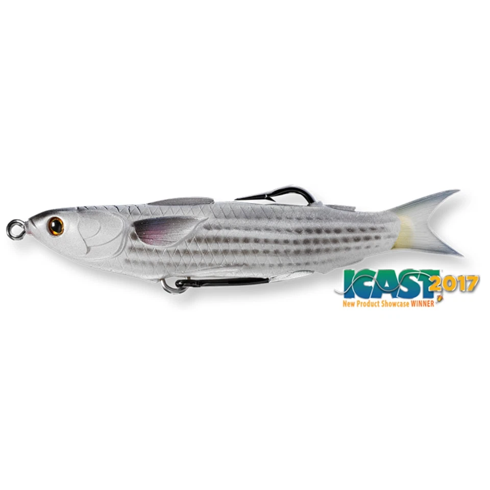 Live Target Mullet Topwater Hollow Body Walking Bait 4.5" (MUH115T) Any 3 Colors - Image 3 of 4