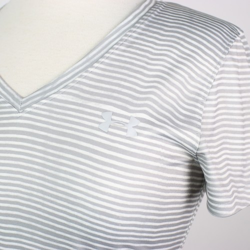 Camisa de mujer Under Armour pequeña a rayas Heatgear - Imagen 4 de 5