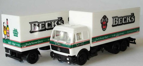 1:87 Mercedes-Benz NG Getränke-Koffer-Hz Beck´s - löscht Kenner-Durst - Albedo - Bild 2 von 2