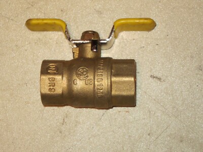 Dormont Watts  Brass Ball Valve 3/4'' Q11F-600TB Gas, New