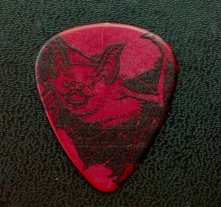 Kirk Hammett the Wedding Band Supergroup Columbia, SC guitar pick-image