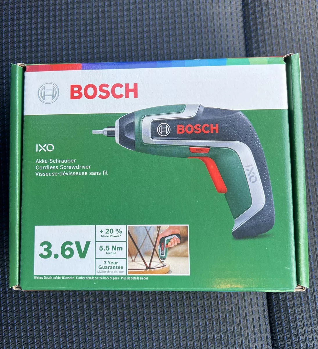 Bosch IXO 3.6V Cordless Lithium-Ion Screwdriver – Seller Center