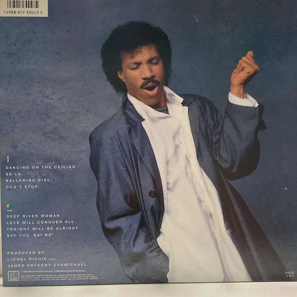 Lionel Richie - Dancing On The Ceiling - Japan Vinyl OBI Insert - RMTL-8005 - Image 3 of 4