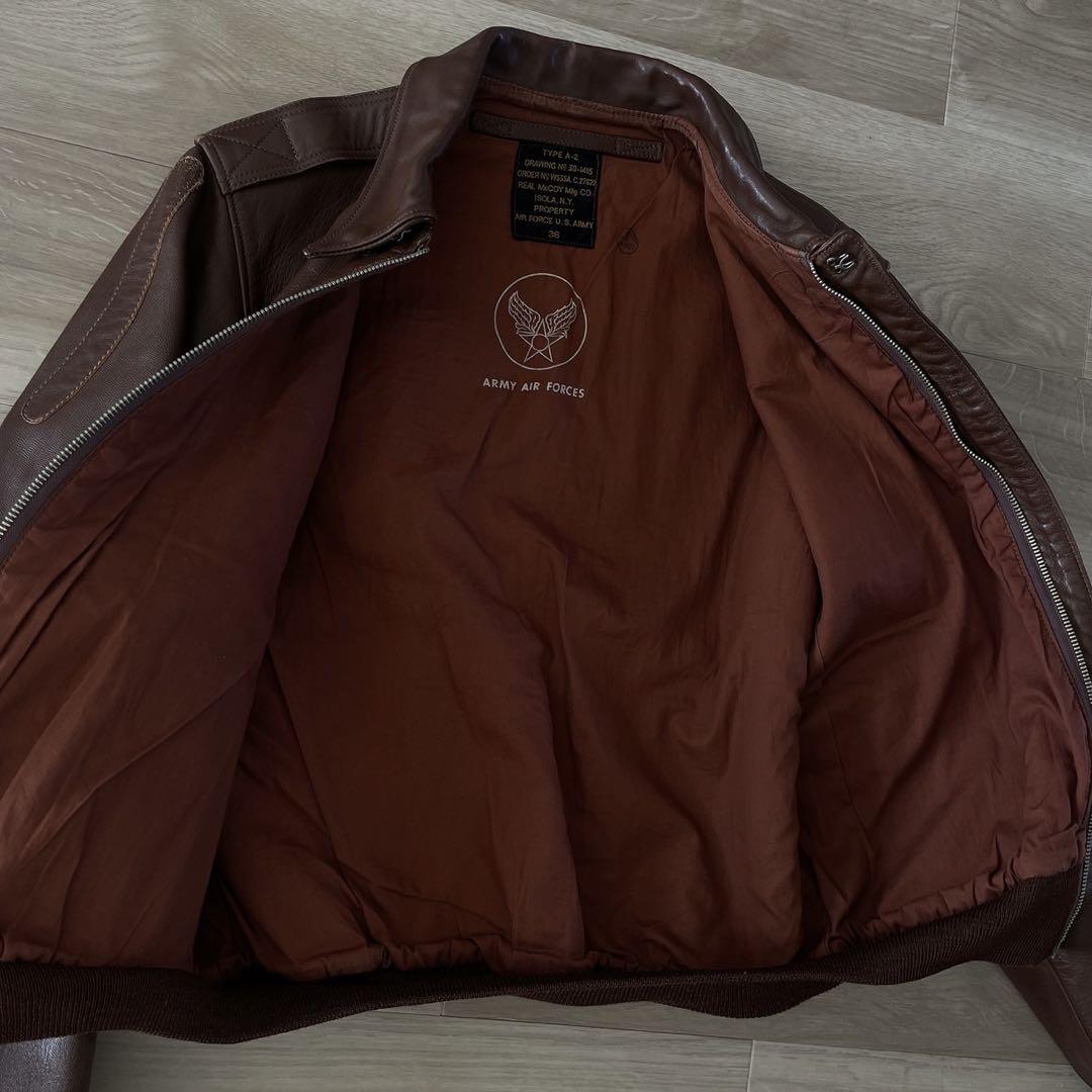 Old Real McCoys Initial A-2 Flight Jacket J.A.DUBOW 36 | eBay Old Real McCoys Initial A-2 Flight Jacket J.A.DUBOW 36 | eBay