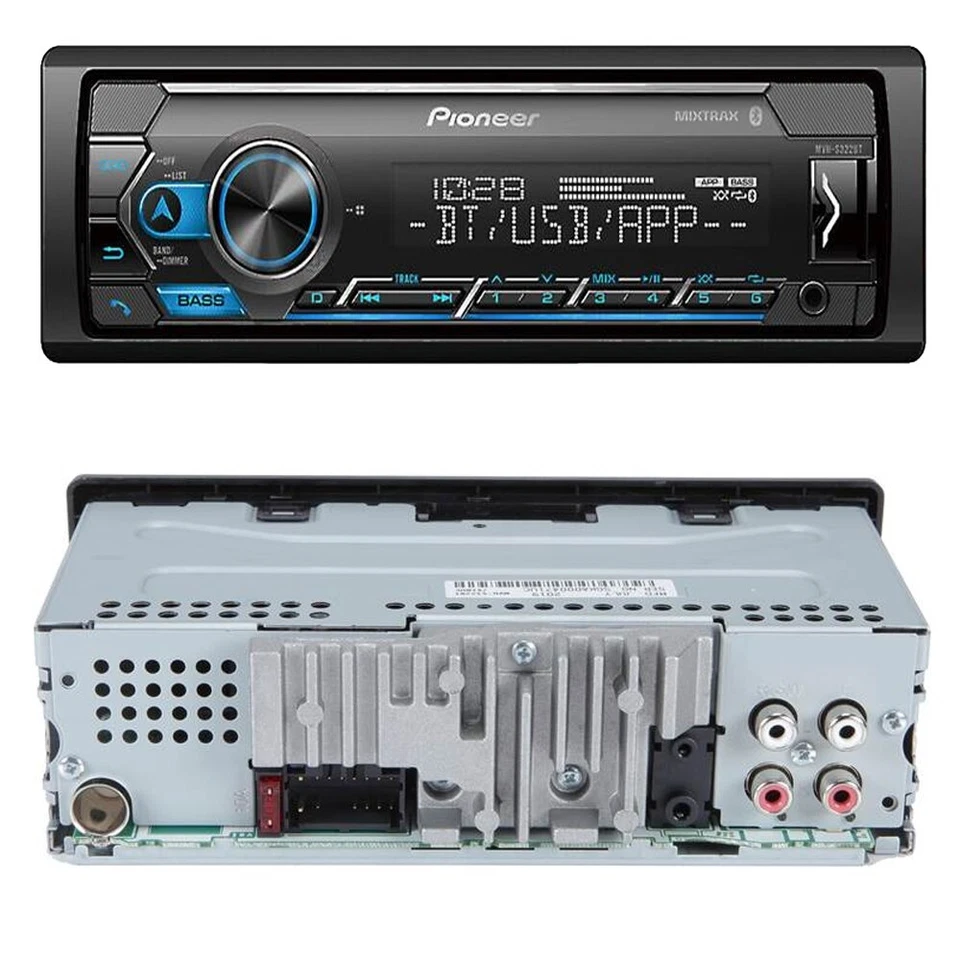Pioneer Single DIN CD/AM/FM Receiver Car Stereo kit for 2003-2009 Toyota 4Runner - Image 2 of 4