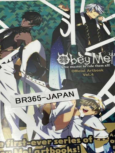 Obey Me! Official Artbook Vol.3 & Vol.4 English version Regular version F/S - Picture 4 of 4