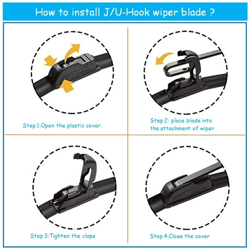 Limpiaparabrisas 26"+22" para Toyota Venza 2009-2015 calidad OEM Foto 4 de 4