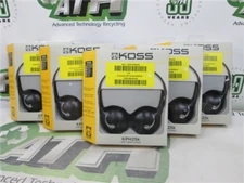 Koss KPH25K Over-Ear Headphones 3.5mm 32 Ohms In-Line Volume Control Lot of 5