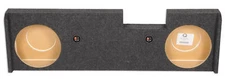 Rockville Dual 10" Sub Enclosure Box For 2014-2018 GMC/Chevy Sierra/Silverado