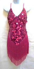 LATIN JIVE RUMBA SAMBA SALSA CHA CHA TANGO WALTZ BALLROOM DANCE DRESS SIZE 10/12