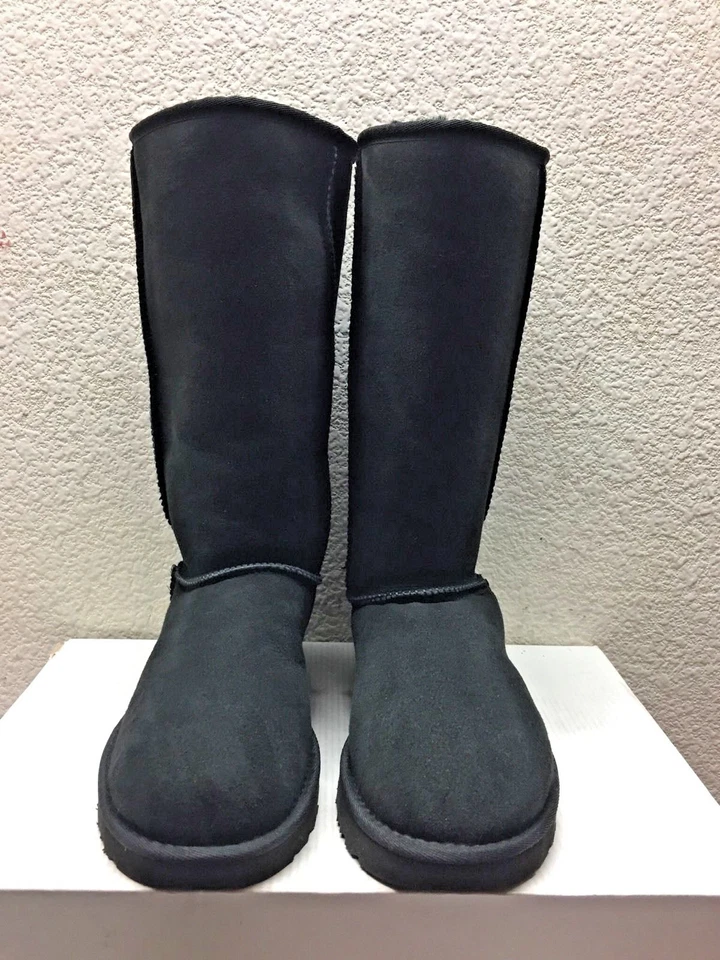 UGG CLASSIC TALL II BLACK WATER RESISTANT Boot US 9 / EU 40 / UK 7 - NEW - Image 3 of 4