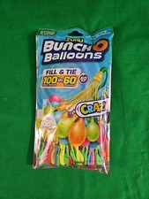 Zuru Crazy Bunch O Balloons 100 Rapid-Filling Self-Sealing Water Balloons