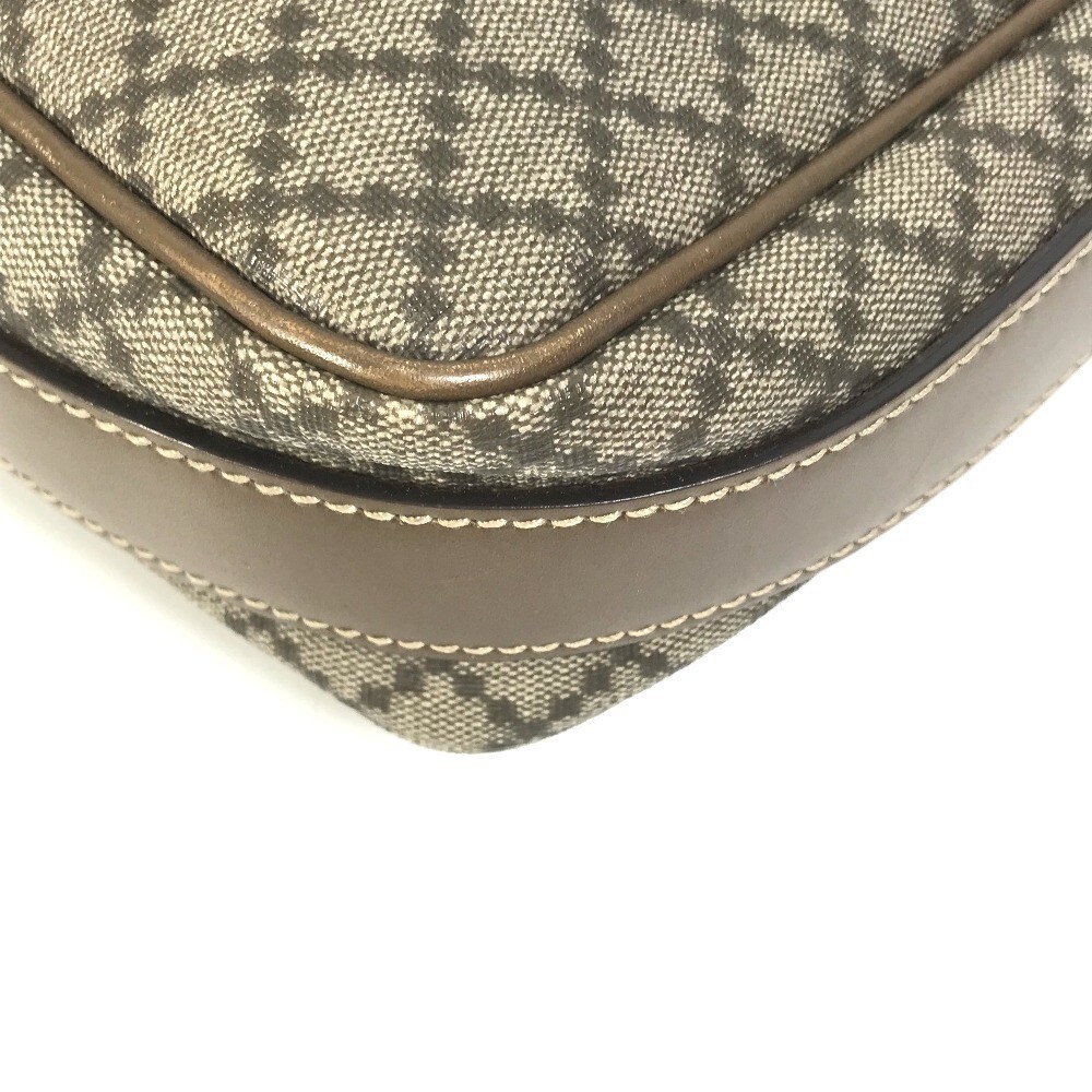 Gucci Diamante Shoulder Bag 295679 PVC Leather Beige Brown | eBay