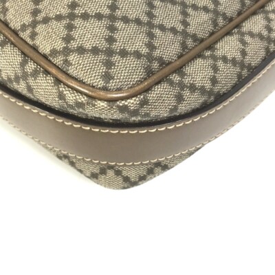 Gucci Diamante Shoulder Bag 295679 PVC Leather Beige Brown | eBay