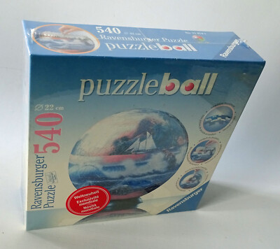 Ravensburger Puzzleball 110742 - Sonnenuntergang am Strand 540 Teile 12+ Neu
