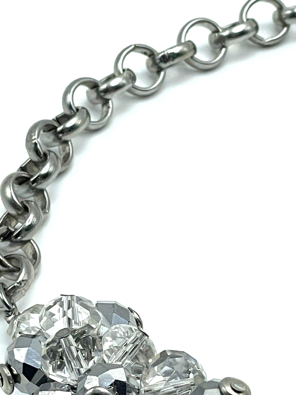 Swarovski Elements Silver Crystal Cluster Stateme… - image 10