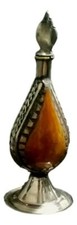 Handcrafted Moroccan Kohl Bones  Metal Contai...