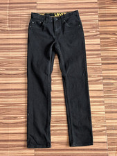 Levi's 510 Skinny Fit Black Jeans size 14 reg 27x29