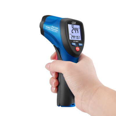 Mini Hand-held Infrared Thermometer -50°C~550°C Dual Laser Infrared Thermometer