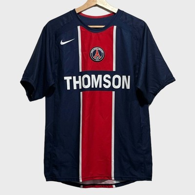 Vtg Nike Total 90 Paris Saint Germain PSG 2005/06 Home Soccer 