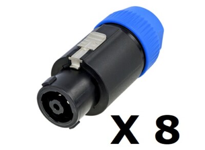 8 pole speakon cable
