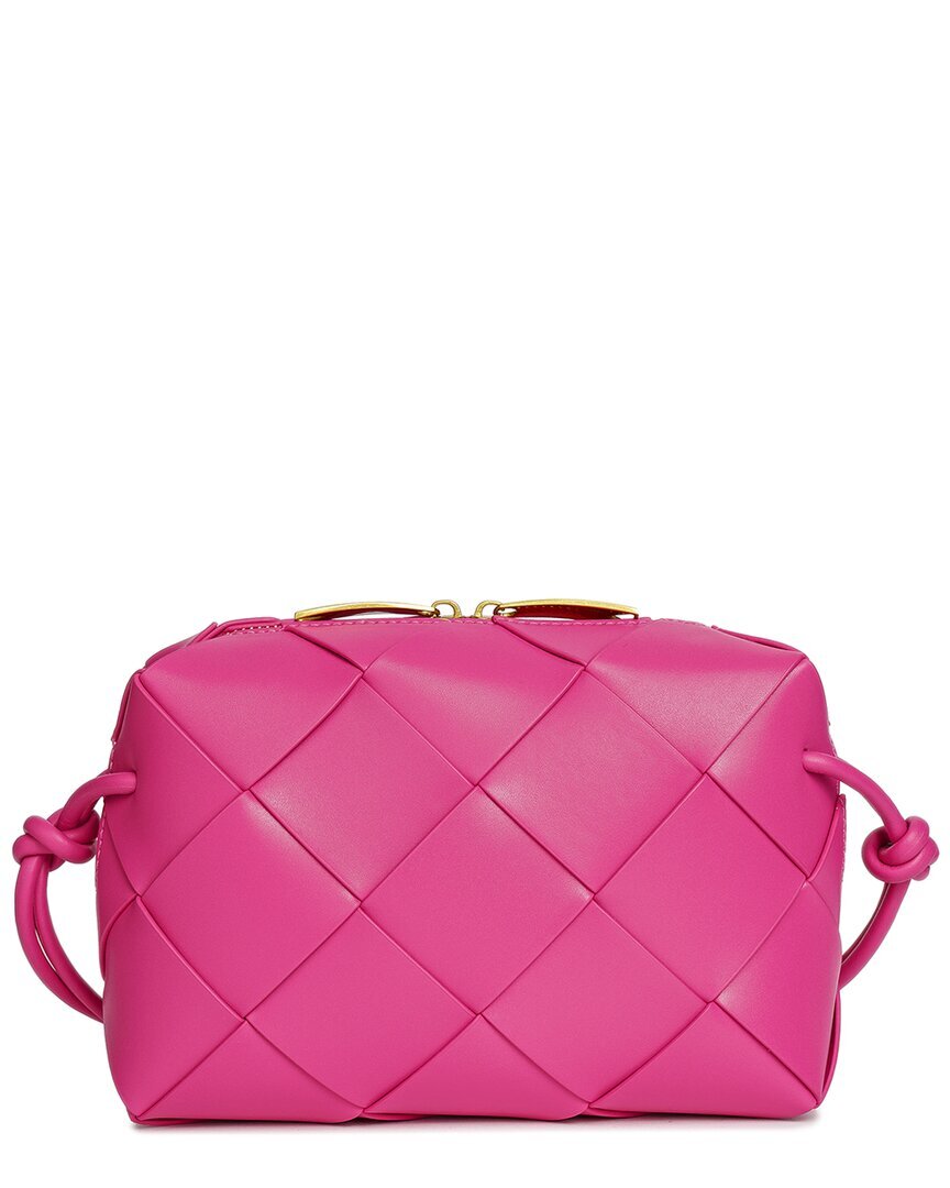 Женская кроссбоди с плетеной кожаной ручкой сверху от Tiffany - Fred Paris