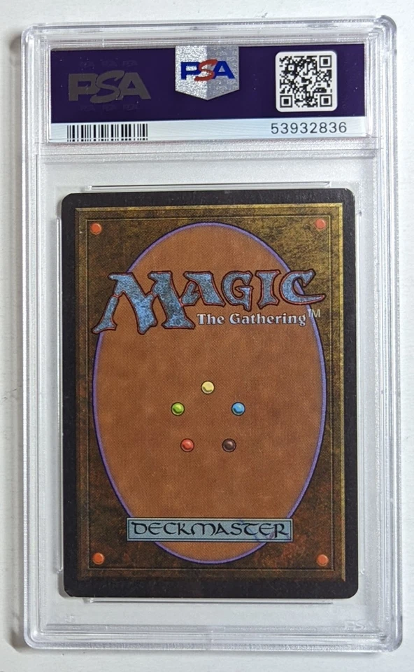 1993 Magic The Gathering Unlimited Roc of Kher Ridges PSA 7 NM! - Image 2 of 2