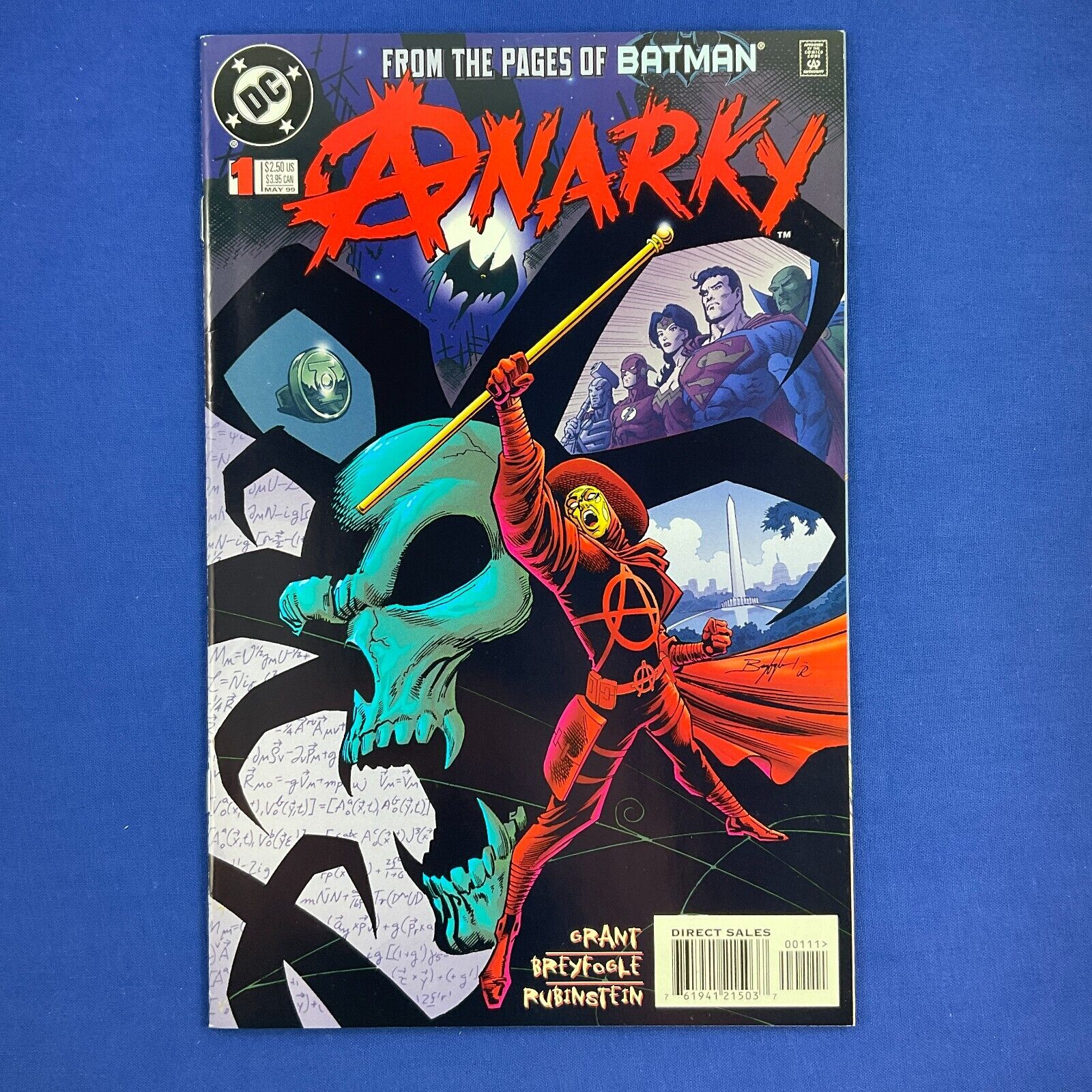 Anarky #1 DC Comics 1999 By Alan Grant & Norm Breyfogle