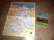 antik DDR Kursbuch Binnenverkehr Deutsche Reichsbahn von  1988/89