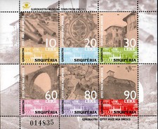 Albania 2006.GJIROKASTRA HERITAGE CITY BY UNESCO Museum TOWN. Set Sheet MNH