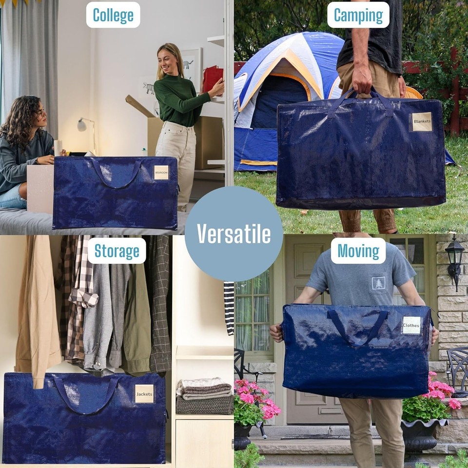 College Packing Storage... 10 Pack Moving Bags Moving Boxes Moving