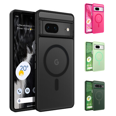 For Google Pixel 7/7 Pro MagSafe Magnetic Heavy Duty Slim Rugged Case Shockproof