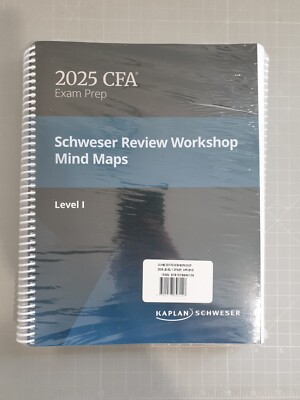 2025 CFA Exam Prep Schweser Review Workshop Questions & Mind Maps