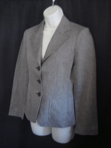 Authentic Max Mara Blazer Jacket Herringbone Brow… - image 1