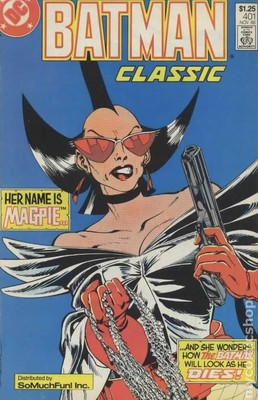 Batman #401SMF FN+ 6.5 1987 Stock Image