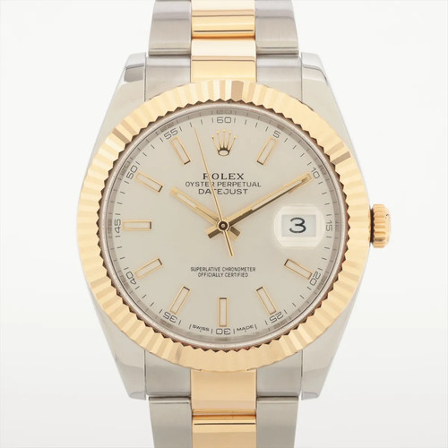 Rolex Datejust 41 126333 SS×YG SS×YG AT Silver-Face