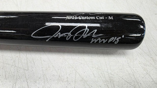 AUTHENTIC MLB GAME USED BAT SIGNED BY 2015 MVP JOSH DONALDSON