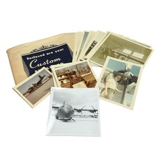 Vintage 1960s Military Aircraft Airport Photo Lot Color B W Soldiers Kodak USA