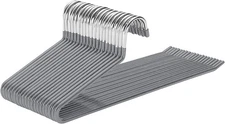 Pants Hanger 20 Pack Open-Ended Pants Space-Saving Strong Jean Hangers Metal Pan