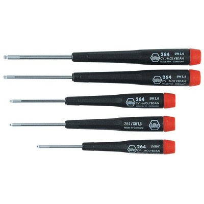 WIHA 26491 Precision Screwdriver Set, NmPcs5 30D411