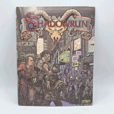Shadowrun 2nd Edition Gamemaster Screen FASA Vintage RPG GM Screen