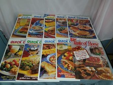 Taste of Home 1999 - 2002 Magazines lot of 10 Quick Cooking Light  Tasty