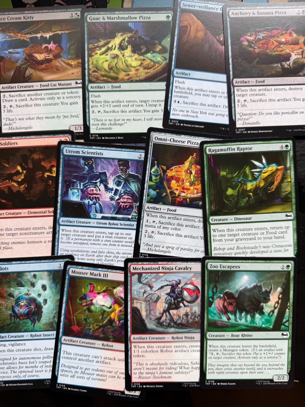 MTG Teenage Mutant Ninja Turtles (TMT) Singles - You Pick Card - NM
